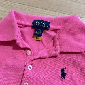 Polo Ralph Lauren pink shirt size 3T